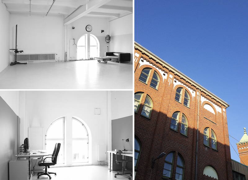 Studioplats + kontor ledig