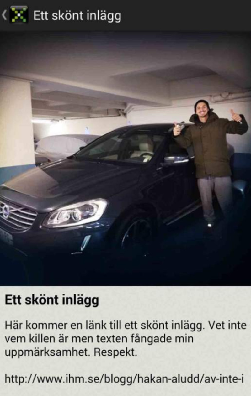 F&B hyllar Sverige -Zlatan hyllar Aludd